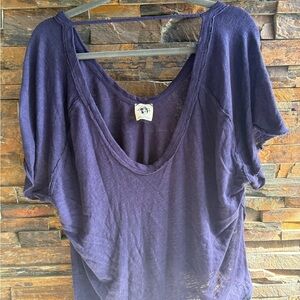 We The Free Rich Purple Short Sleeve Tee